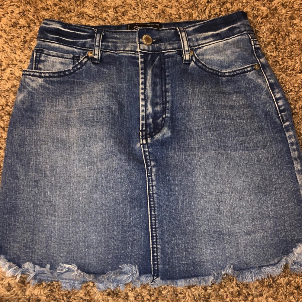 Denim skirt